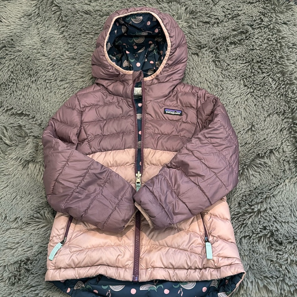 Patagonia reversible jacket size XS 5-6